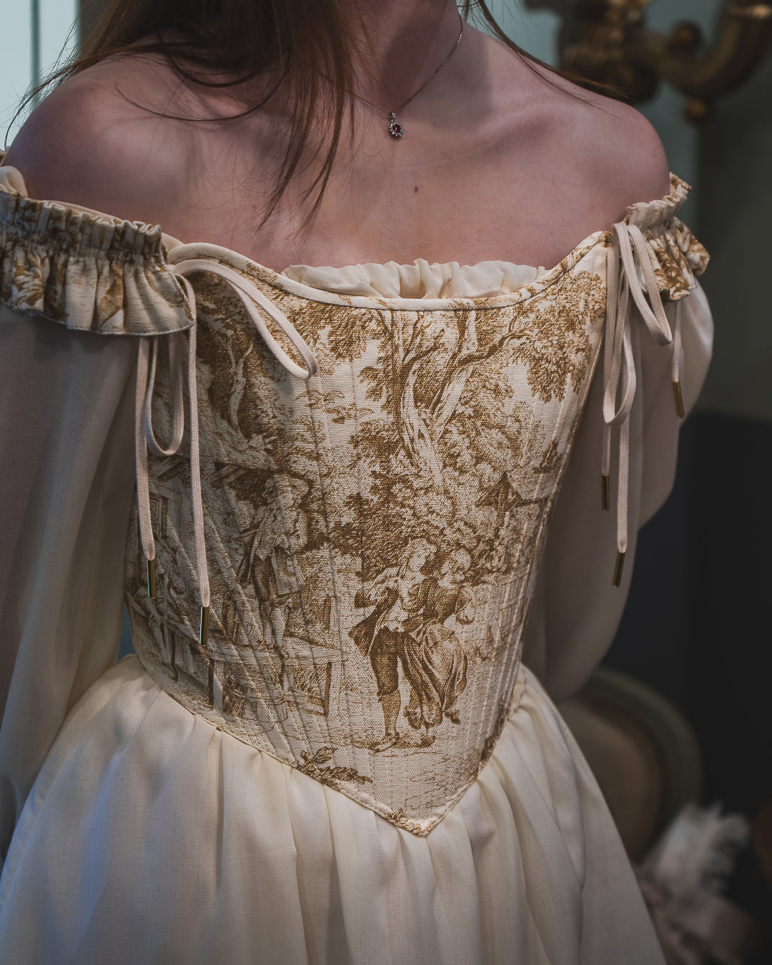 Morpho Toile corset